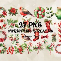 27 Christmas Wreaths Png, Christian Christmas Svg, Christmas Design, Christmas Shirt, Christmas 09