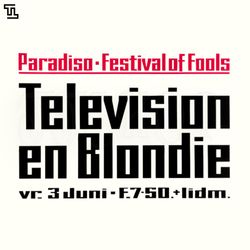 television en blondie amsterdam concert poster 1977 music png