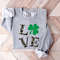 Love Patricks Day Sweatshirt, Leopard Love Hoodie, St Patrick's Day Sweatshirts, Irish Hoodie, Shamrock Sweatshirt, Irish Sweatshirt - 8.jpg