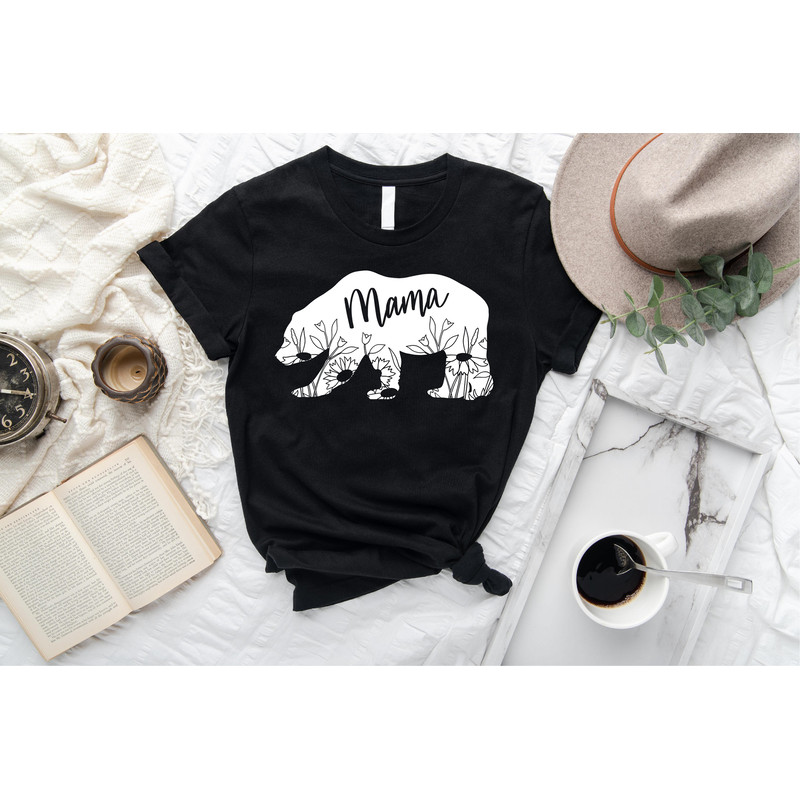 Mama Bear Floral Shirt, Mothers Day Gift, New Mom Gift, Mama Bear Gift, Animal Nature Lover Shirt, Mama Shirt, Mothers Day Shirt,Mommy Shirt - 6.jpg