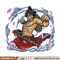 Luffy wano embroidery design, One piece embroidery, Anime design, Embroidery shirt, Embroidery file, Digital download.jpg