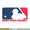 Major League Baseball logo Embroidery, MLB Embroidery, Sport embroidery, Logo Embroidery, MLB Embroidery design..jpg