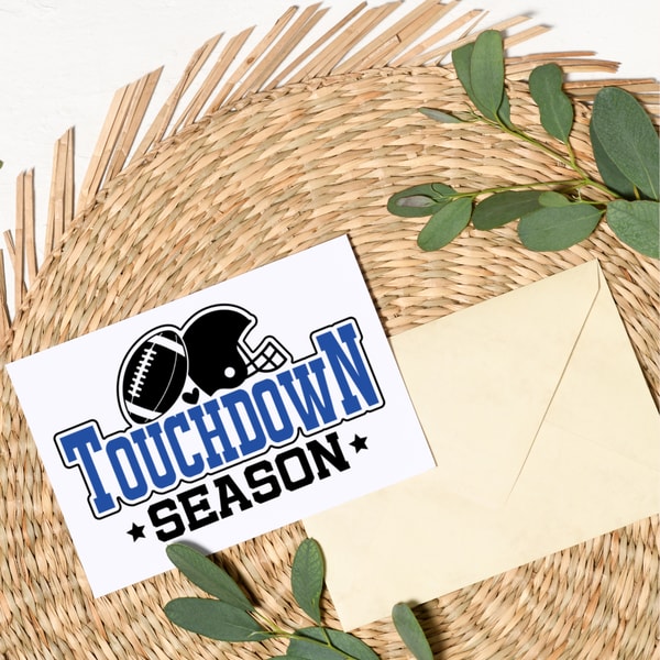 Touchdown Season Logo Touchdown Season Svg, Touchdown Svg, Football Mom Svg, Sport | Inspire ...