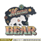Mama bear embroidery design, Halloween embroidery, Embroidery file, Embroidery shirt, Emb design, Digital download.jpg