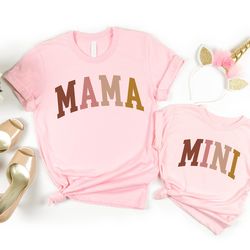 matching mama and mini christmas shirt, mama shirt, christmas shirt, mommy and me shirt, holiday shirt, winter shirt