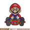 Mario car embroidery design, Mario embroidery, Embroidery file, Embroidery shirt, Emb design, Digital download.jpg