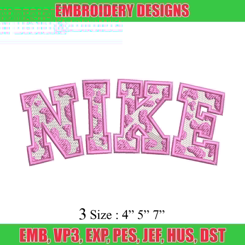Nike pink color Embroidery Design, Brand Embroidery, Nike Embroidery, Embroidery File, Logo shirt, Digital download.jpg