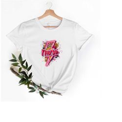 leopard nurse shirt, leopard print nurse life,registered nurse shirt, rn shirts, nurse week shirt, cna shirt, nursing, n