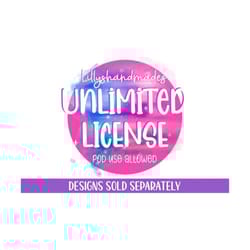 commercial license for all designs, commercial use svg png, unlimited license, extended use license, extended license
