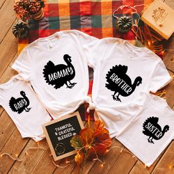 family thanksgiving shirt png, turkey family shirt png, matching family outfit, thanksgiving dinner shirt png, family ma