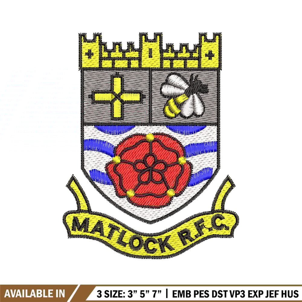 Matlock Rugby Club embroidery design, Matlock Rugby Club embroidery, logo design, Embroidery file, Instant download..jpg