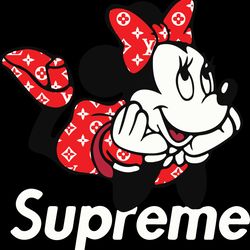 mickey supreme svg - minnie supreme svg - minnie mouse svg - mickey mouse svg - mickey and minnie svg - instant download
