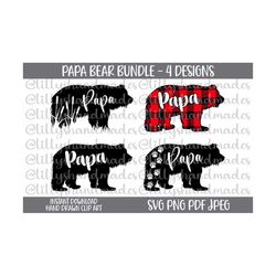 papa bear svg, papa bear png, father's day svg, papa svg, dad svg, grandpa svg, dad life svg, best papa ever svg, papa png, father's day png
