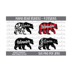 mama bear svg, mama bear png, mom svg files, mom life svg, mothers day svg, blessed mom svg, mom svg designs, mama bear floral svg