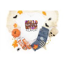 halloween vibes shirt, halloween vibes leopard print shirt, halloween shirt, horror shirt