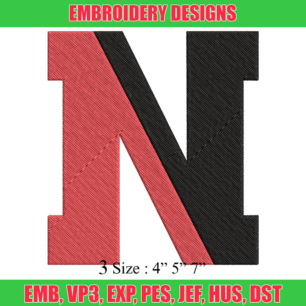 Northeastern Huskies embroidery, Northeastern Huskies embroidery, logo Sport, Sport embroidery, NCAA embroidery..jpg