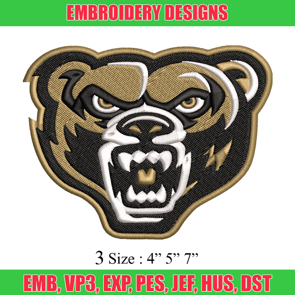 Oakland Golden Grizzlies embroidery, Oakland Golden Grizzlies embroidery, logo Sport, Sport embroidery, NCAA embroidery..jpg
