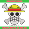 One piece Luffy Logo embroidery design, One piece embroidery, anime design, embroidery file, Digital download..jpg