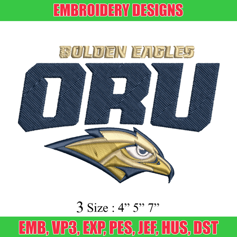 Oral Roberts Golden Eagles embroidery design, Oral Roberts Golden Eagles embroidery, Sport embroidery, NCAA embroidery..jpg