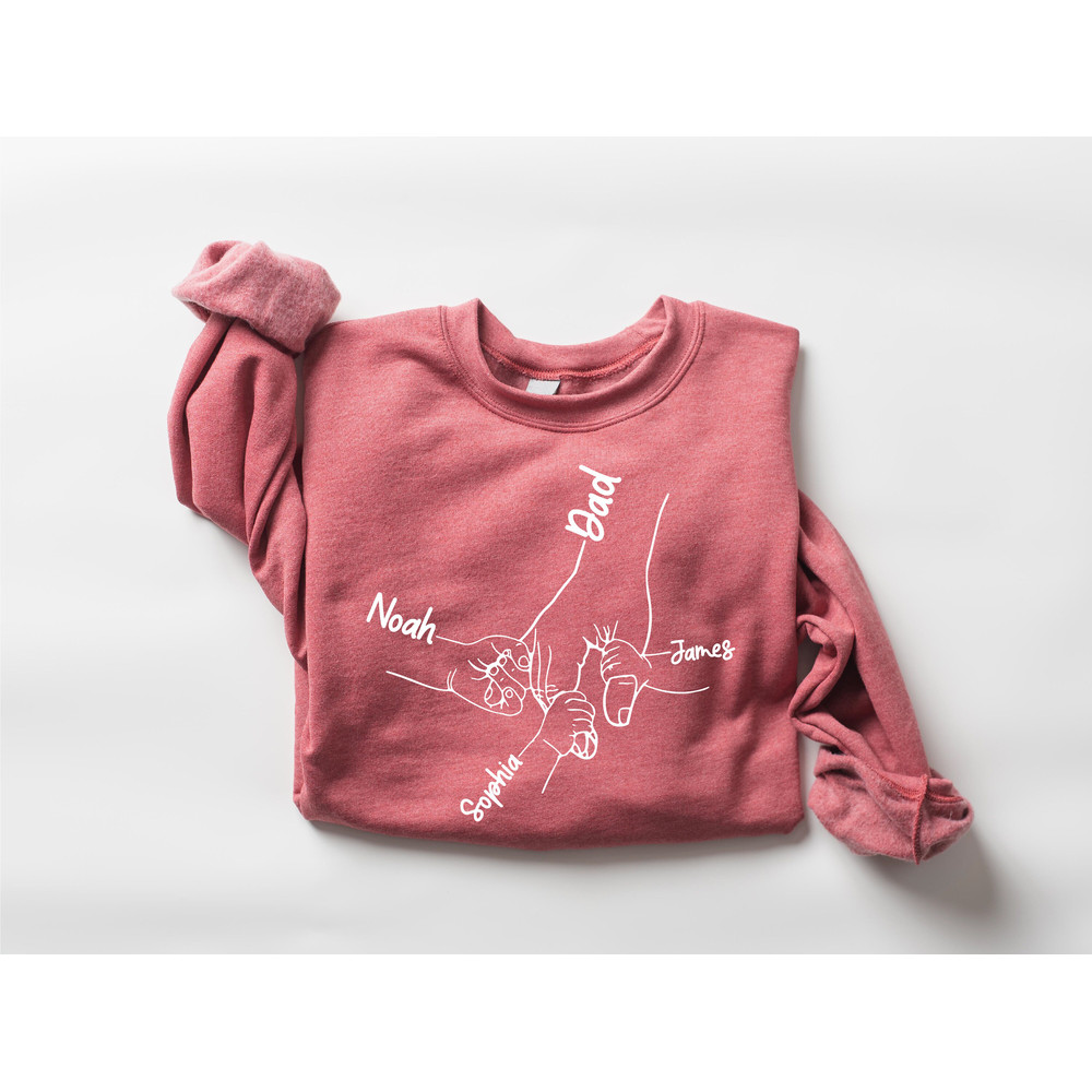 Personalize Funny Dad Sweatshirt with Kids Names, Dad Sweatshirt, Unique Gift for Dad, Fathers Day Gift, Fathers Day Shirt, Custom Dad Shirt - 6.jpg