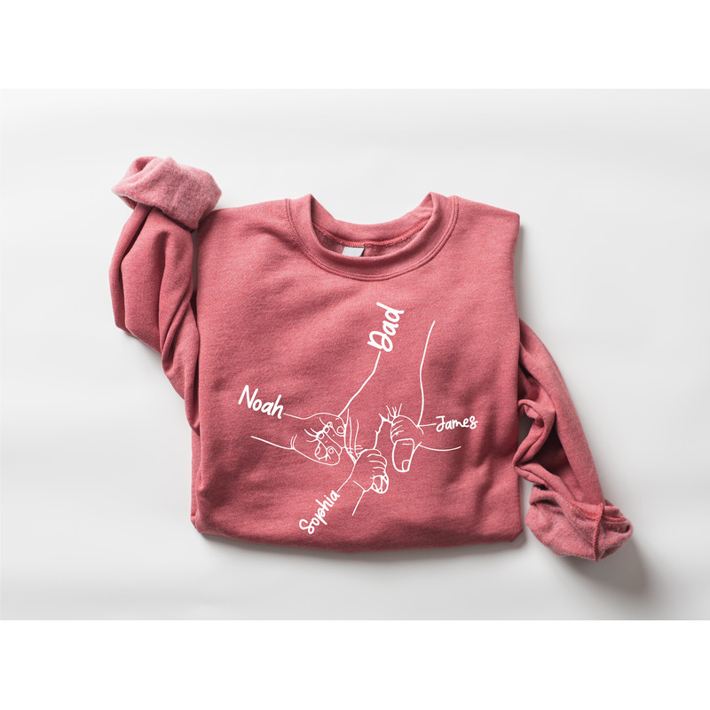 Personalize Funny Dad Sweatshirt with Kids Names, Dad Sweatshirt, Unique Gift for Dad, Fathers Day Gift, Fathers Day Shirt, Custom Dad Shirt - 6.jpg