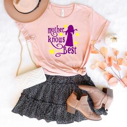 mother knows best shirt png for disney, disney mom shirt png, rapunzel quote shirt png, tangled shirt png, disneyworld s