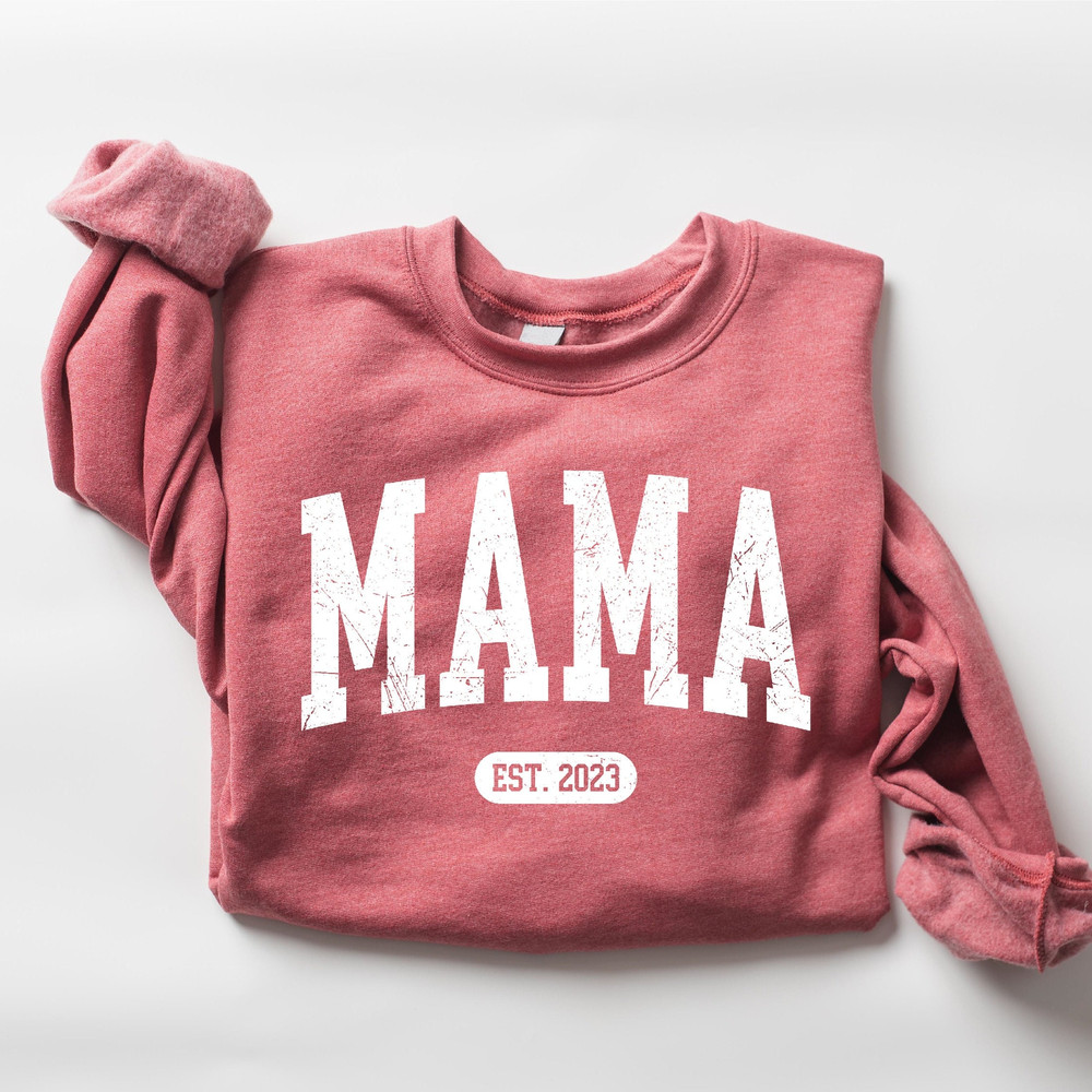 Personalize Mom Gift For Mothers Sweatshirt, Mother's Day Gift, Mama Sweatshirt, Mom Shirt, Mom Life Shirt, Mom Hoodie,  New Mom Shirt - 1.jpg
