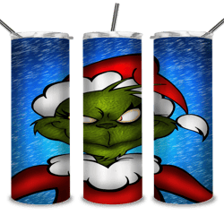 The Grinch Christmas Tumbler, Design PNG, Grinch Tumbler , christmas png, christmas snow, digital download