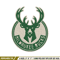 Milwaukee Bucks logo Embroidery, NBA Embroidery, Sport embroidery, Logo Embroidery, NBA Embroidery design.jpg