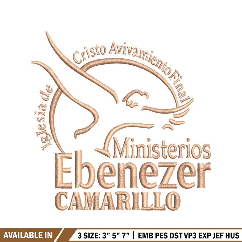 Ministerios Ebeneze embroidery design, Ministerios Ebeneze embroidery, logo design, embroidery file, Digital download..jpg