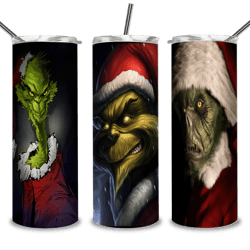Grinch's fierce face tumbler, Digital Download,Merry Grinchmas,png Sublimation,Christmas Sublimation,Grinchmas Png