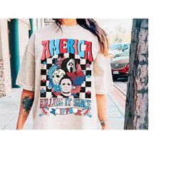 retro 4th of july png, horror 4th of july sublimation design download, killing it since 1776, independence day png, digital download