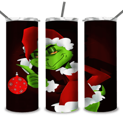 Funny Christmas tumbler, Grinch with nut Png, Santa Claus Png, Christmas Png, Christmas Sign Png, Holiday Png