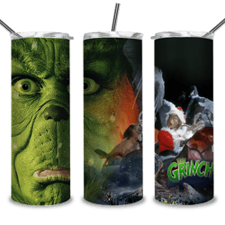 The grich How The Grinch Stole Christmas tumbler,  sublimation, design download, Grinch face png, Christmas Grinch png