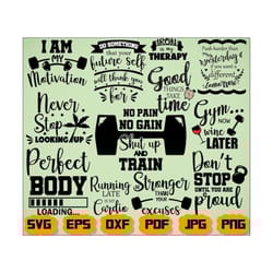 gym svg - workout sg - barbell svg - gym cut file - gym quote svg - workout cut file - workout quote svg - workout saying - hard work svg