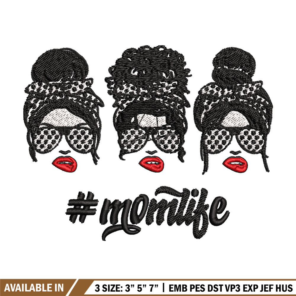 Mom Life Leopard Embroidery design, Mom Life Embroidery, logo design, Embroidery File, logo shirt, Instant download..jpg