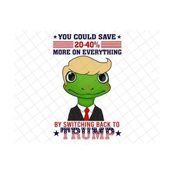 trump 2024 png, you could save 20-40% more on everything by switching back to trump png, awakened patriot png, make america great again png