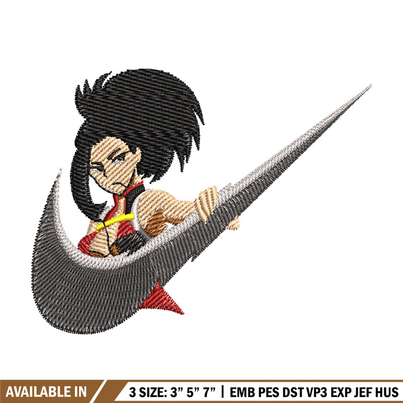 Momo swoosh embroidery design, My hero academia embroidery, Nike design, anime design, anime shirt, Digital download.jpg