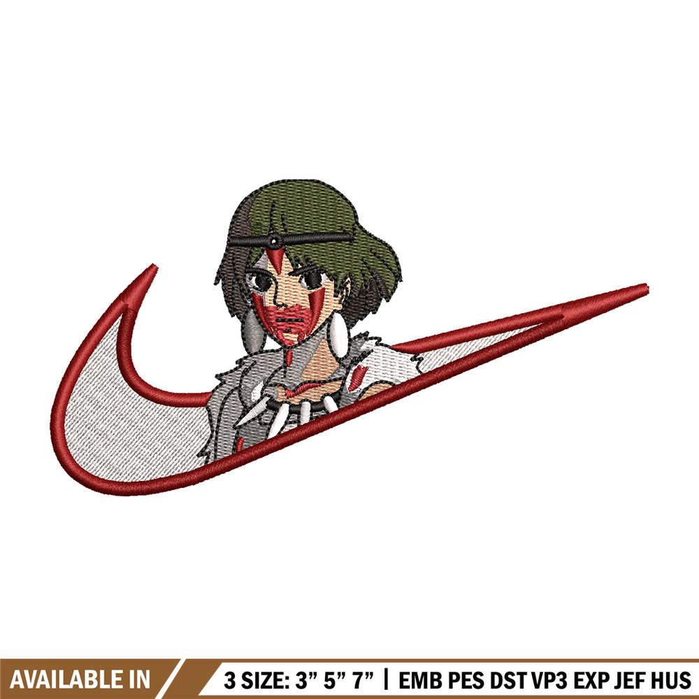 Momonoke nike embroidery design, Momonoke embroidery, Nike design, Embroidery shirt, Embroidery file, Digital download.jpg