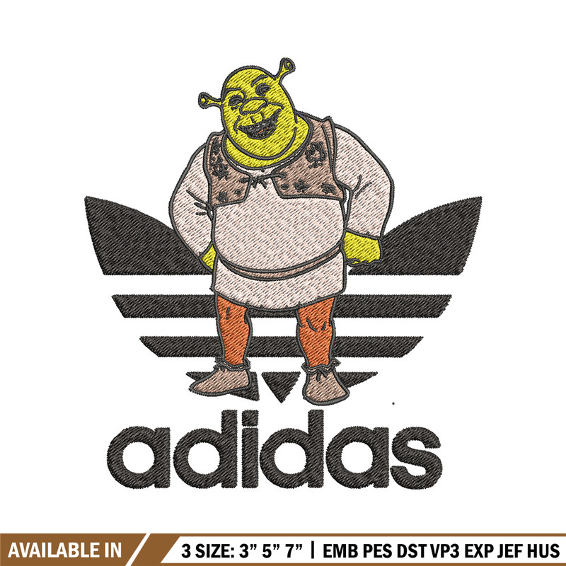 Monster adidas Embroidery Design, Adidas Embroidery, Embroidery File, Brand Embroidery, Logo shirt, Digital download.jpg