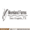 Moreland Farms logo embroidery design, Moreland embroidery, logo shirt, logo design, Embroidery shirt, Digital download..jpg
