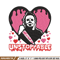 My love is Unstoppable Embroidery design, Michael Myers Embroidery, Embroidery File, halloween design, Digital download..jpg
