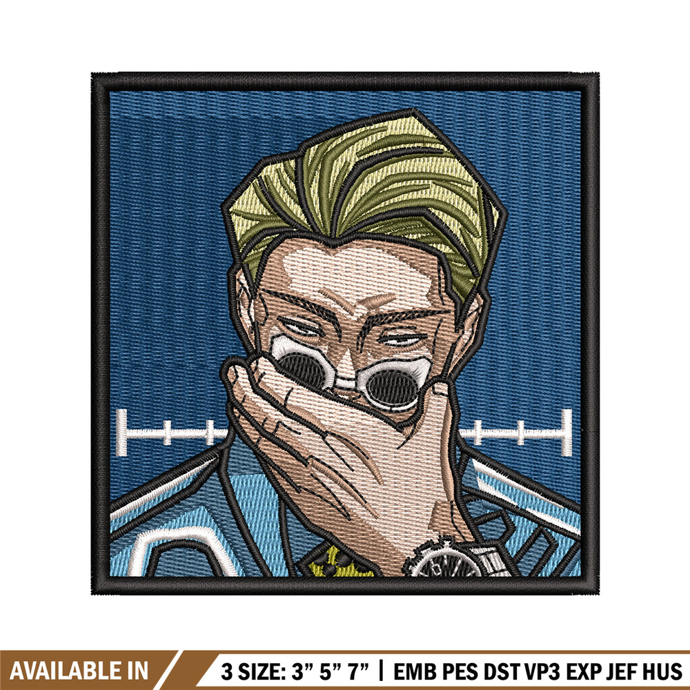 Nanami embroidery design, Jujutsu kaisen embroidery, Embroidery shirt, Embroidery file, Anime design, Digital download.jpg