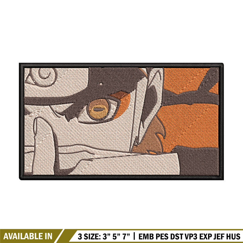 Naruto eyes embroidery design, Naruto embroidery, logo design, anime design, anime shirt, Digital download.jpg