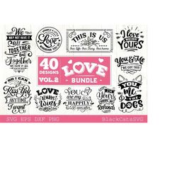 love bundle vol 2 love svg 40 designs