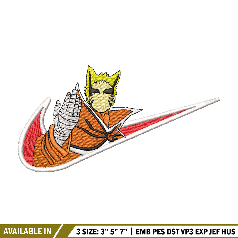 Naruto Nike embroidery design, Naruto anime embroidery, Nike design, anime design, anime shirt, Digital download.jpg