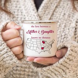 wisconsin arkansas &8211 the love between mother and daughter knows no distance, i love mom! mother&8217s day gift from