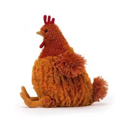 Christmas Toy Chicken Doll Plush Toy Gift For Kids Animal Stuffed Toys Fluffy Chicken Toy Doll