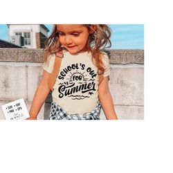 school's out for summer svg, last day of school svg, end of school svg, summer break svg, teacher summer vacation svg