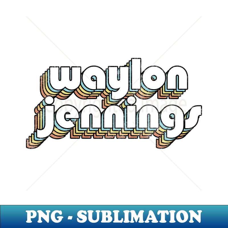 AF-20231024-11142_Waylon Jennings - Retro Rainbow Letters 3951.jpg